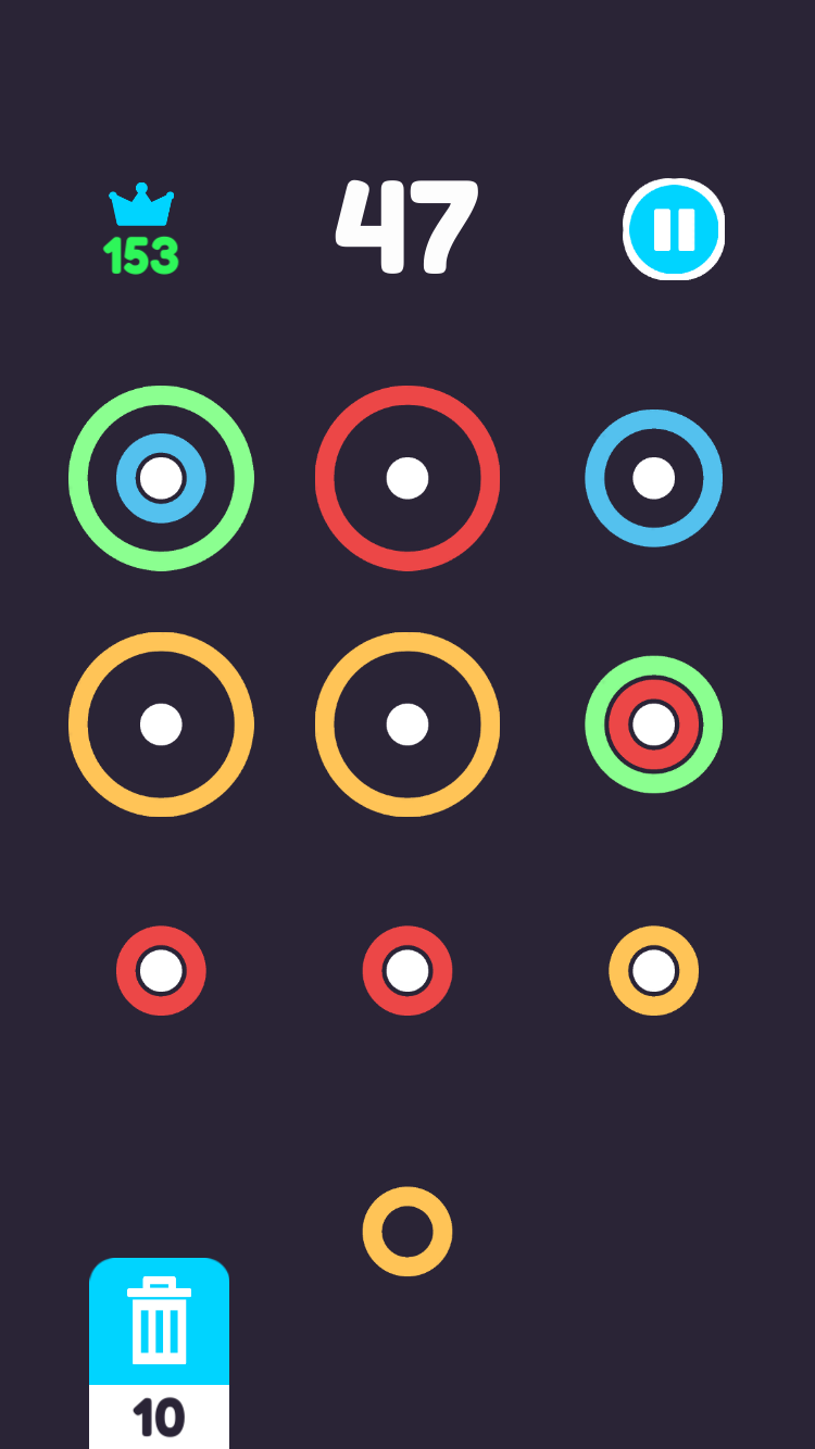 tic tac Rings Puzzle game