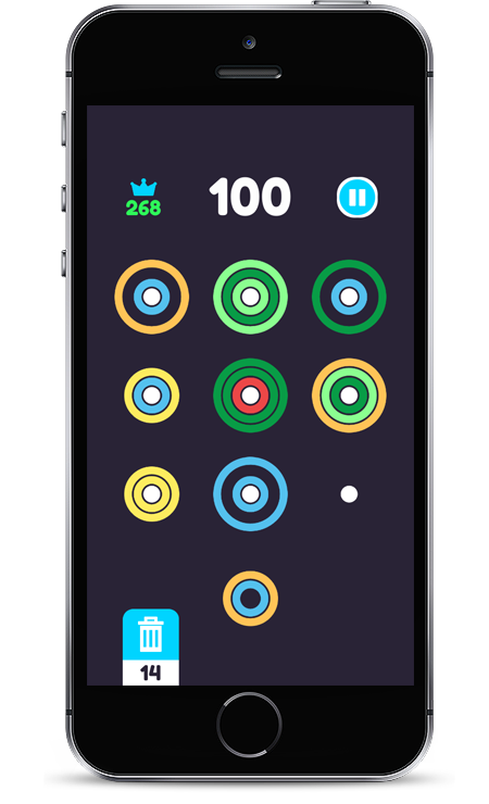 tic tac Rings Puzzle game